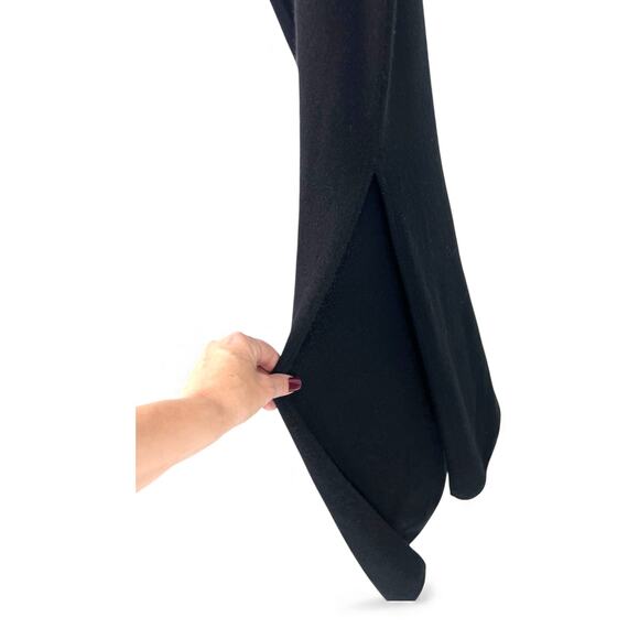 SHE by Sheri Bodell L Long Maxi Midi Dress 100% Cashmere Sleeveless Straight - Picture 3 of 6